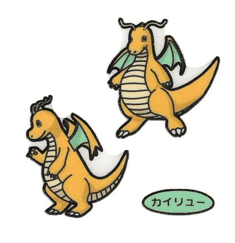 ポケモンパンのシール3